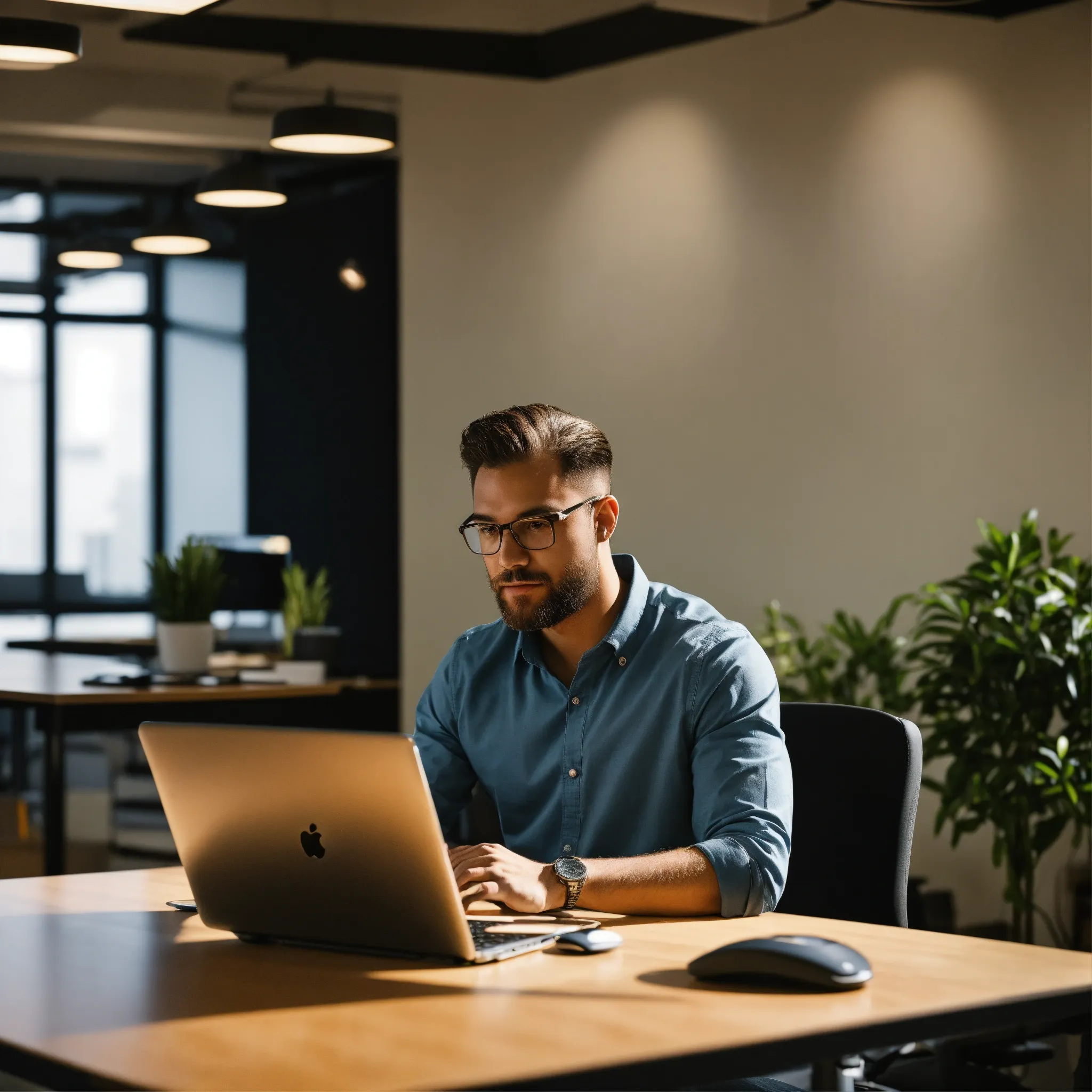 Designer creating custom workspace plan