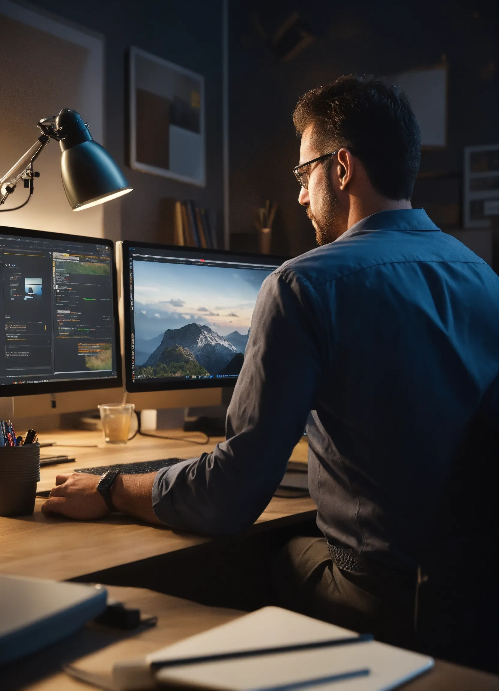 Supportive office chair with lumbar adjustment